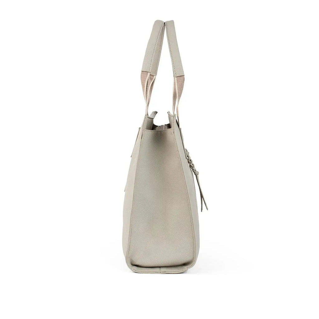 Avril Soft Body Charm Beige Tote Bag - Lino Perros