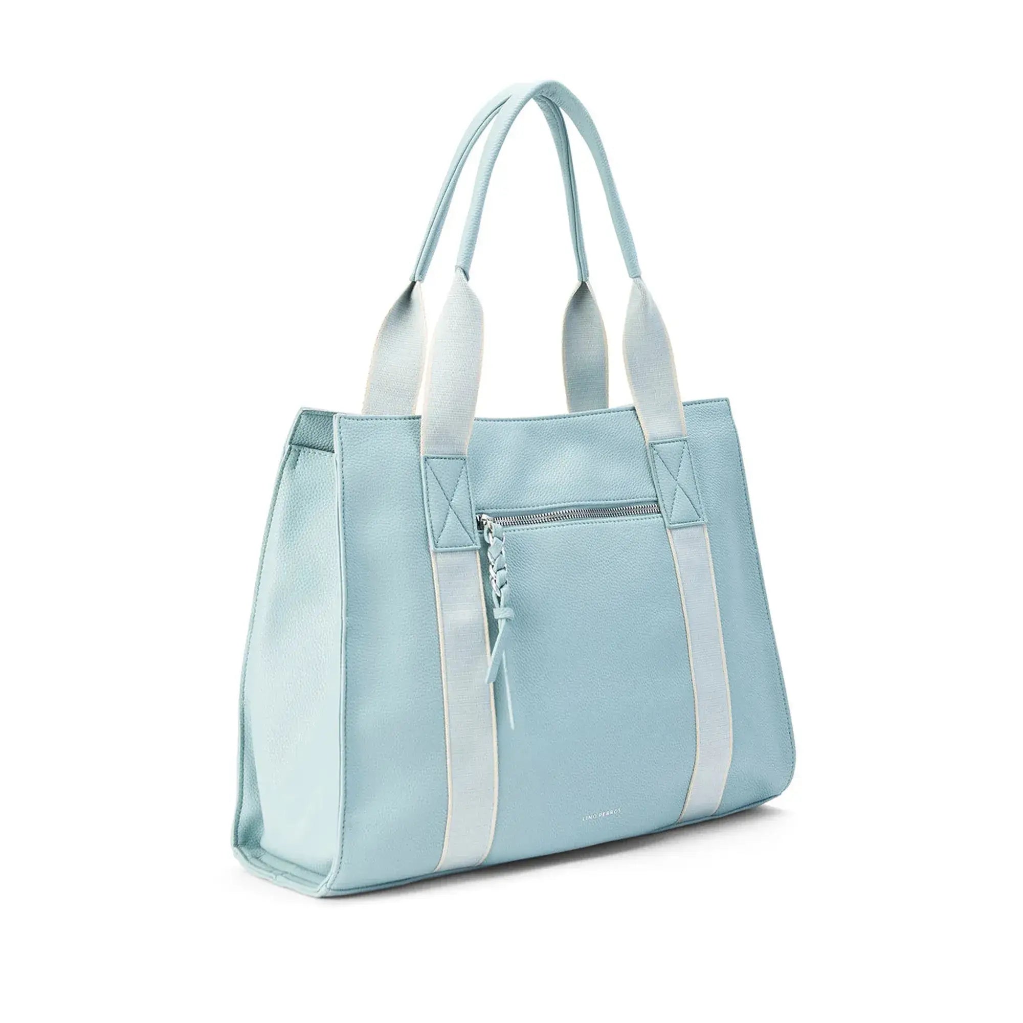 Avril Soft Body Everyday Blue Tote Bag - Lino Perros