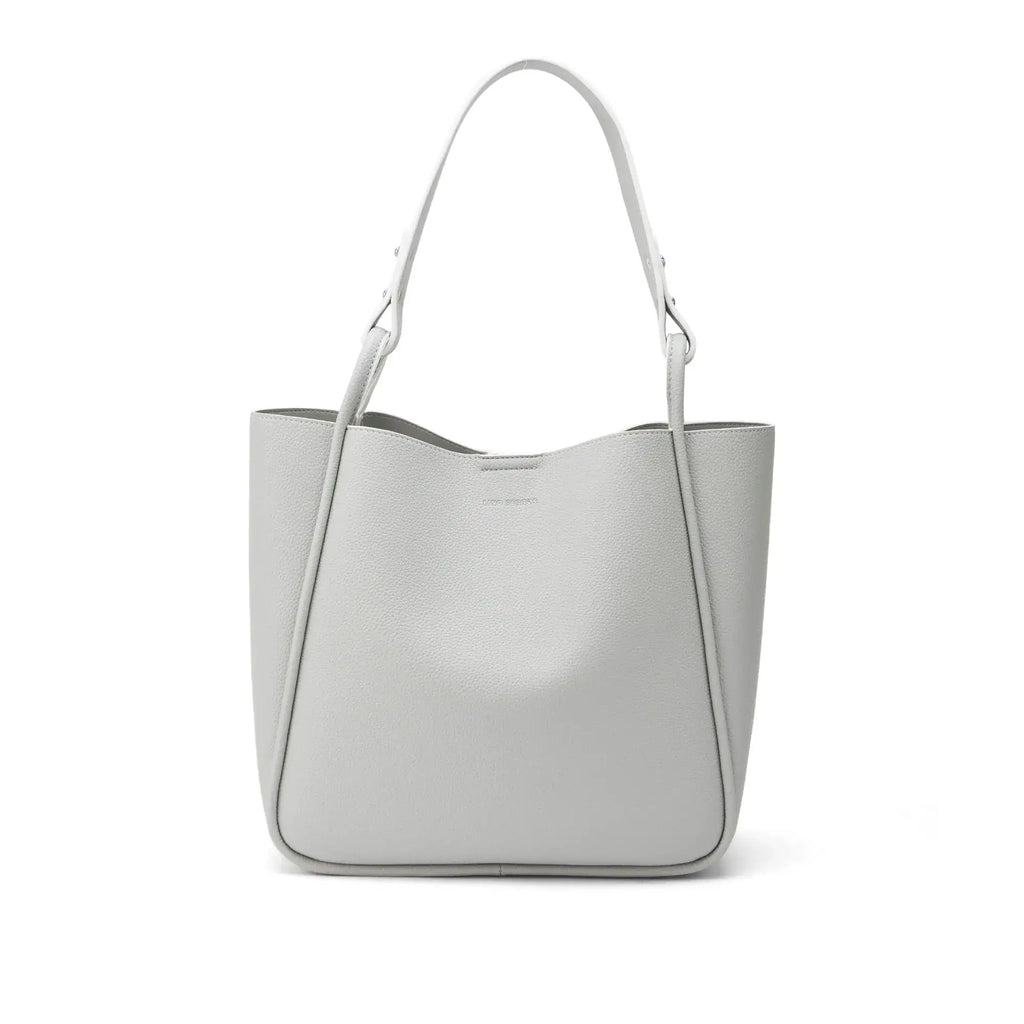 Avril Soft Body Everyday Grey Tote Bag - Lino Perros