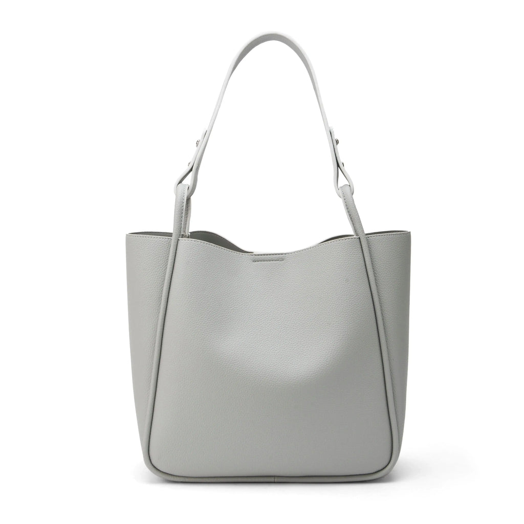 Avril Soft Body Everyday Grey Tote Bag - Lino Perros