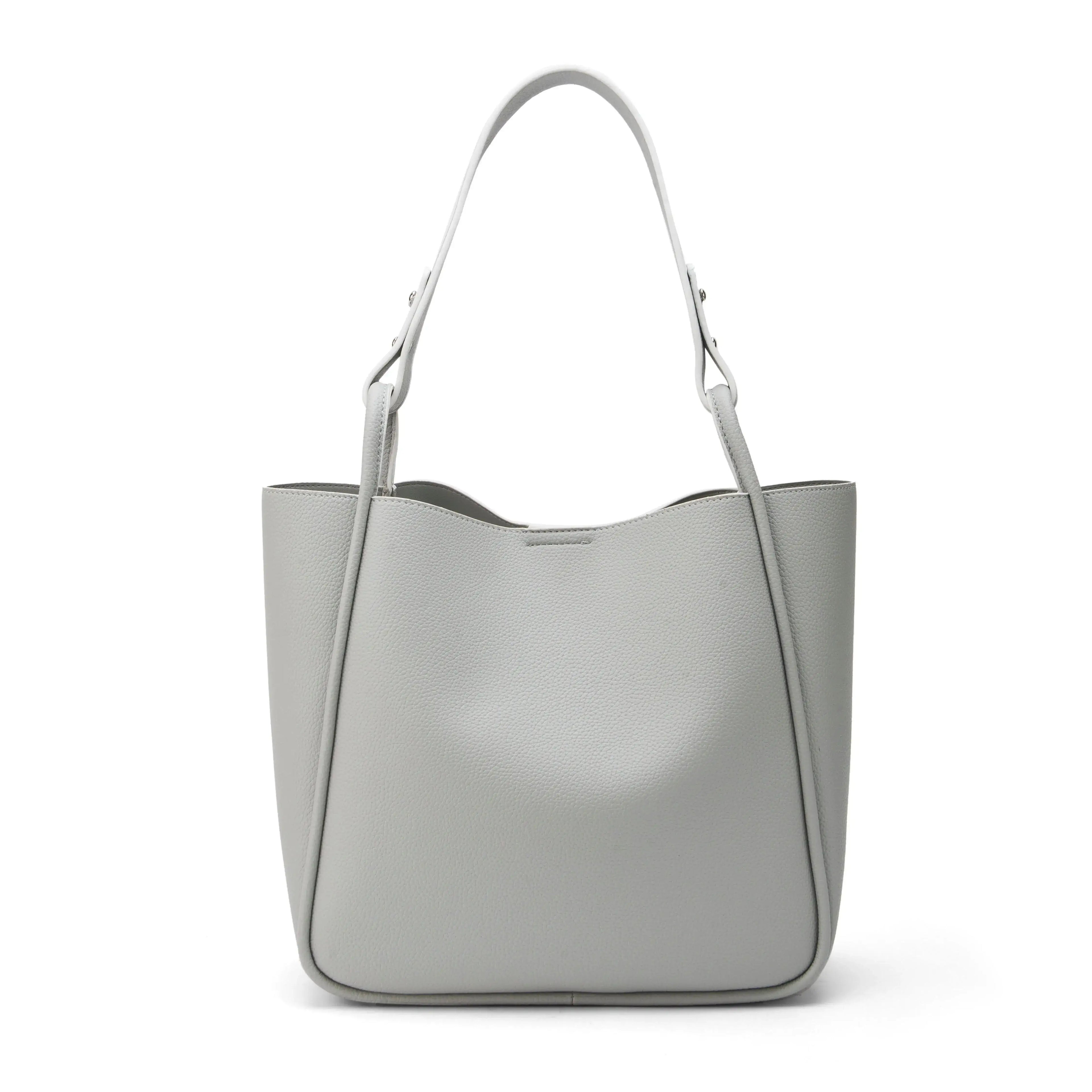 Avril Soft Body Everyday Grey Tote Bag - Lino Perros