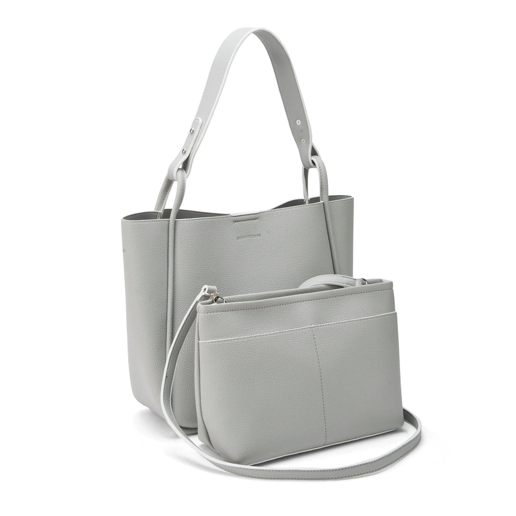 Avril Soft Body Everyday Grey Tote Bag - Lino Perros