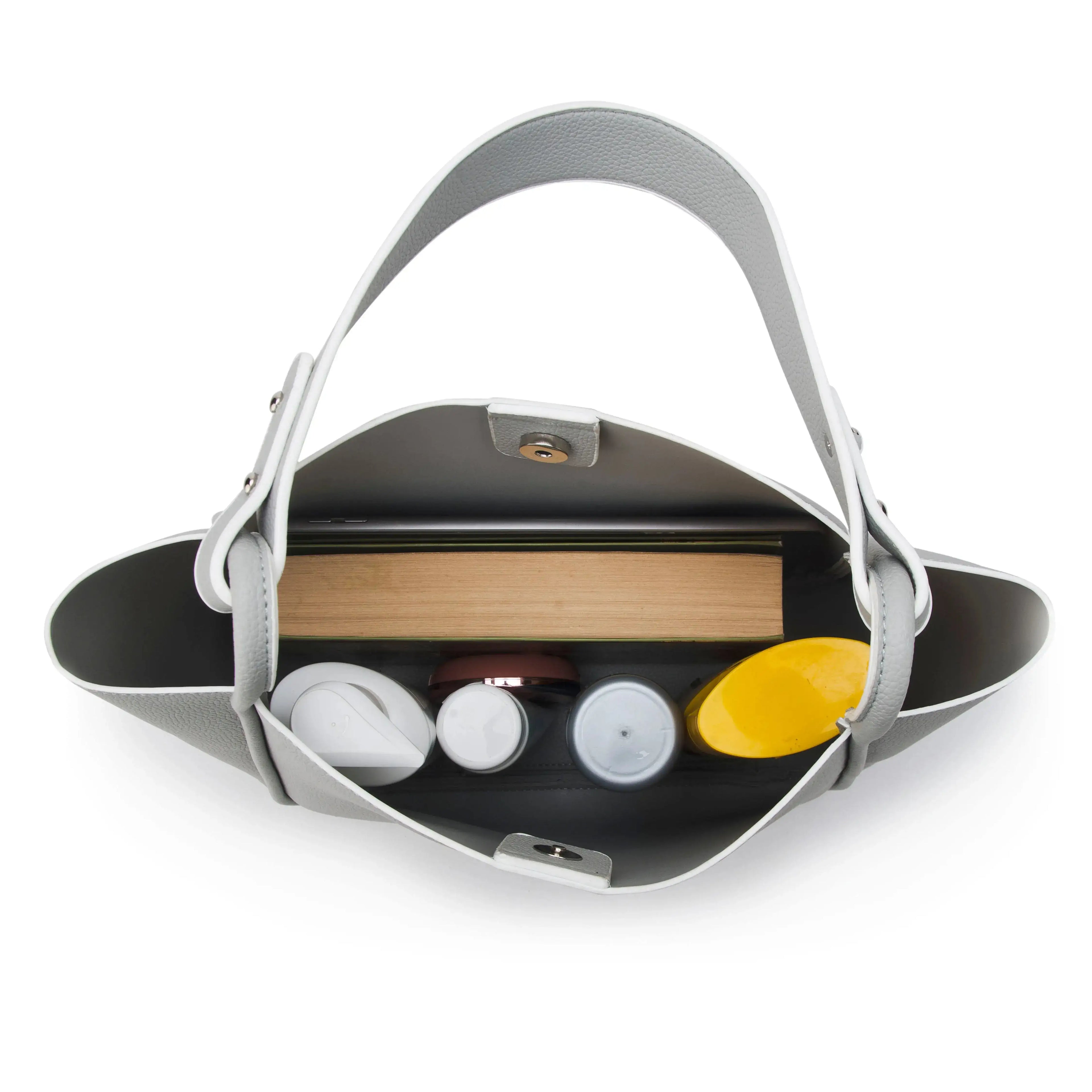 Avril Soft Body Everyday Grey Tote Bag - Lino Perros