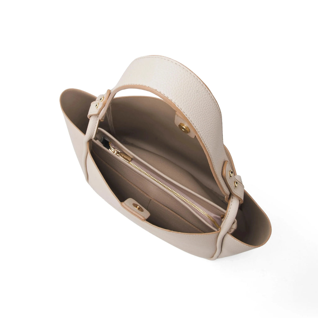 Avril Soft Body Everyday Beige Tote Bag - Lino Perros