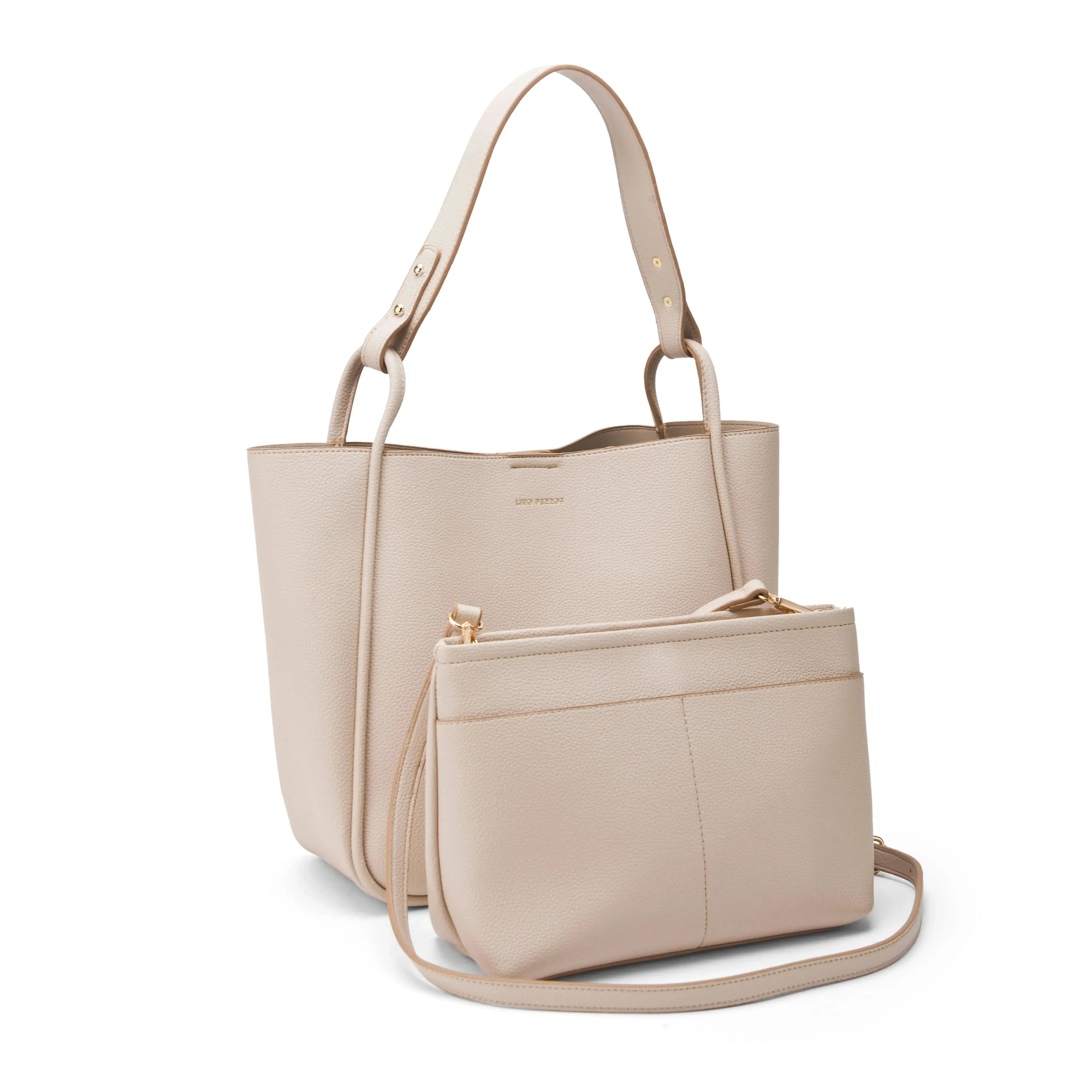 Avril Soft Body Everyday Beige Tote Bag - Lino Perros