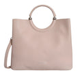 Avril Top Handle Beige Satchel Bag - Lino Perros