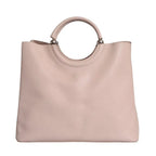 Avril Top Handle Beige Satchel Bag - Lino Perros