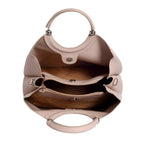 Avril Top Handle Beige Satchel Bag - Lino Perros