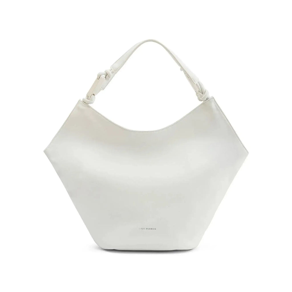 Avril White Slouchy Bucket White Hobo - Lino Perros