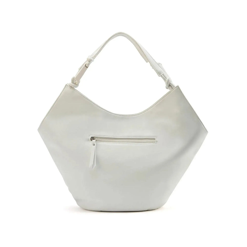 Avril White Slouchy Bucket White Hobo - Lino Perros