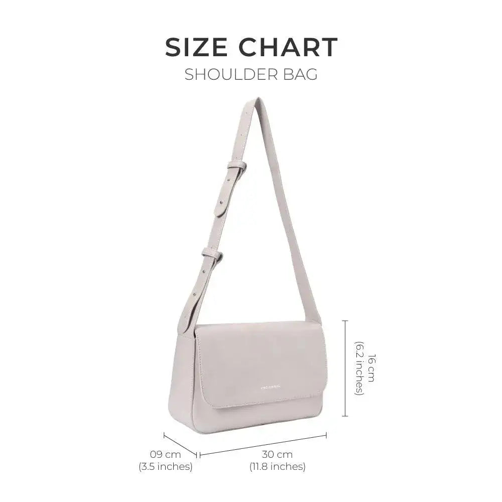 Blythe Chic Beige Shoulder Bag - Lino Perros