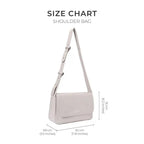 Blythe Chic Beige Shoulder Bag - Lino Perros