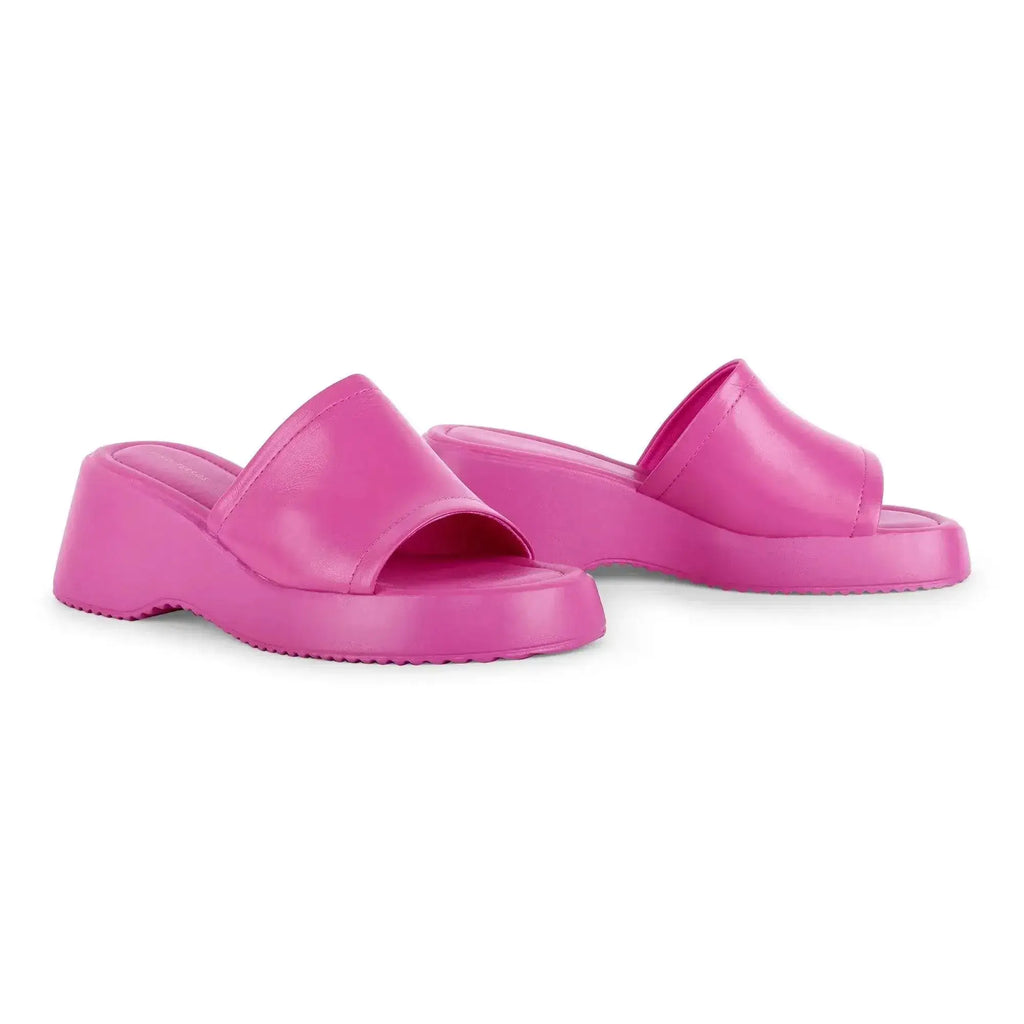 Bowie Everyday Platform Fuchsia Sliders - Lino Perros