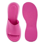 Bowie Everyday Platform Fuchsia Sliders - Lino Perros