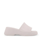 Bowie Everyday Platform Off White Sliders - Lino Perros