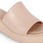 Bowie Everyday Platform Peach Sliders - Lino Perros