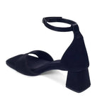 Gabbana Backstrap Everyday Block Black Heels - Lino Perros
