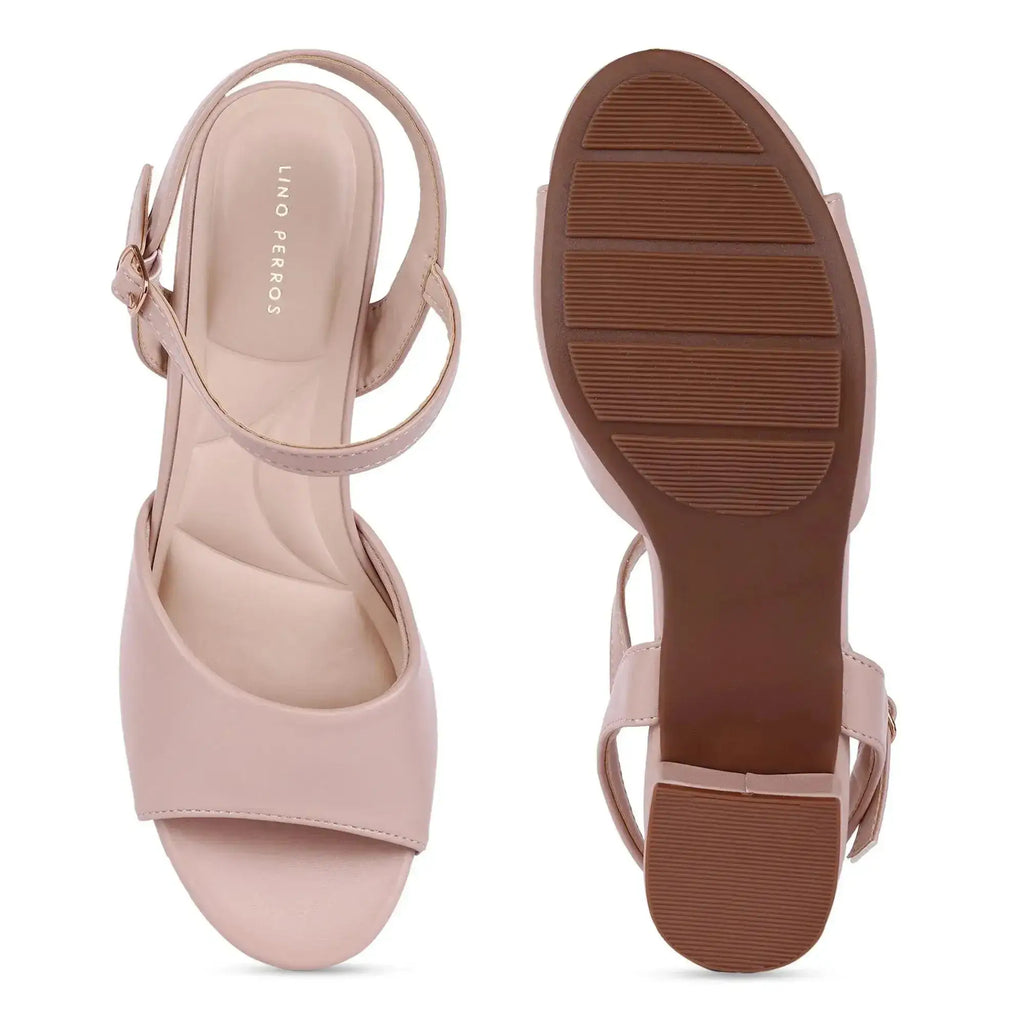 Gabbana Blackstrap Everyday Pink Heels - Lino Perros