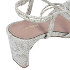 Gabbana Cocktail Block White Heels - Lino Perros