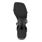 Gabbana Craze Block Black Heels - Lino Perros