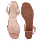 Gabbana Everyday Block Nude Heels - Lino Perros