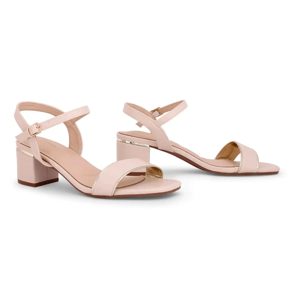 Gabbana Everyday Block Off White Heels - Lino Perros