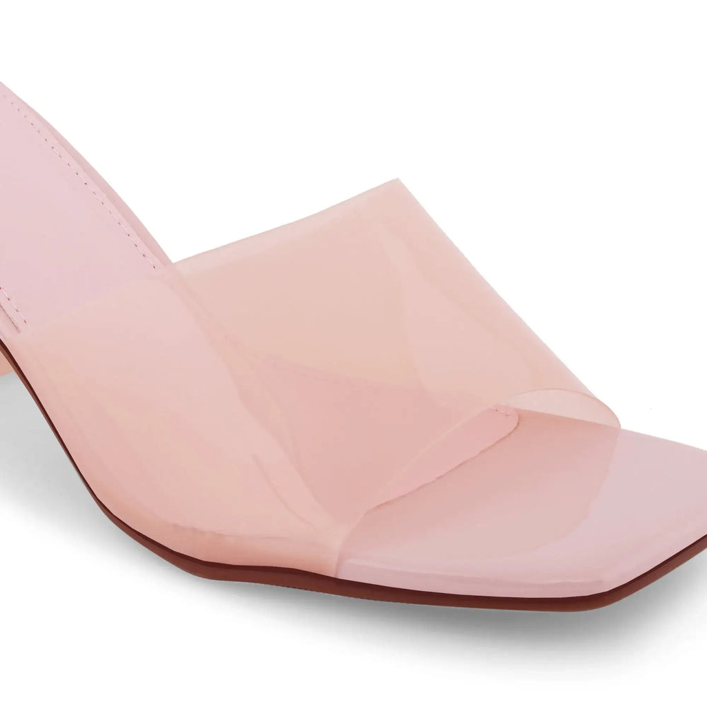 Gabbana Everyday Transparent Pink Heels - Lino Perros