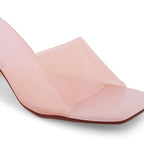 Gabbana Everyday Transparent Pink Heels - Lino Perros