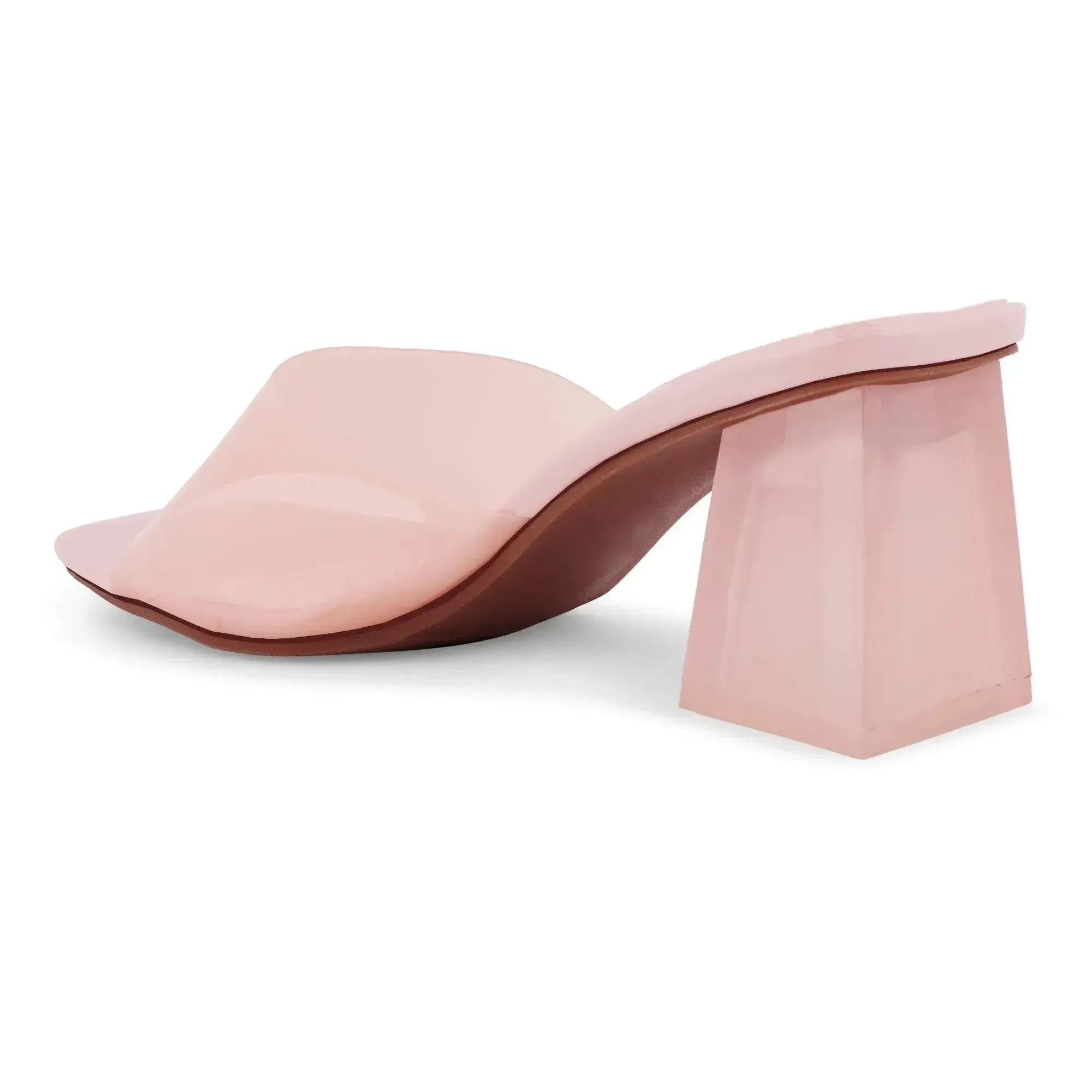 Gabbana Everyday Transparent Pink Heels - Lino Perros