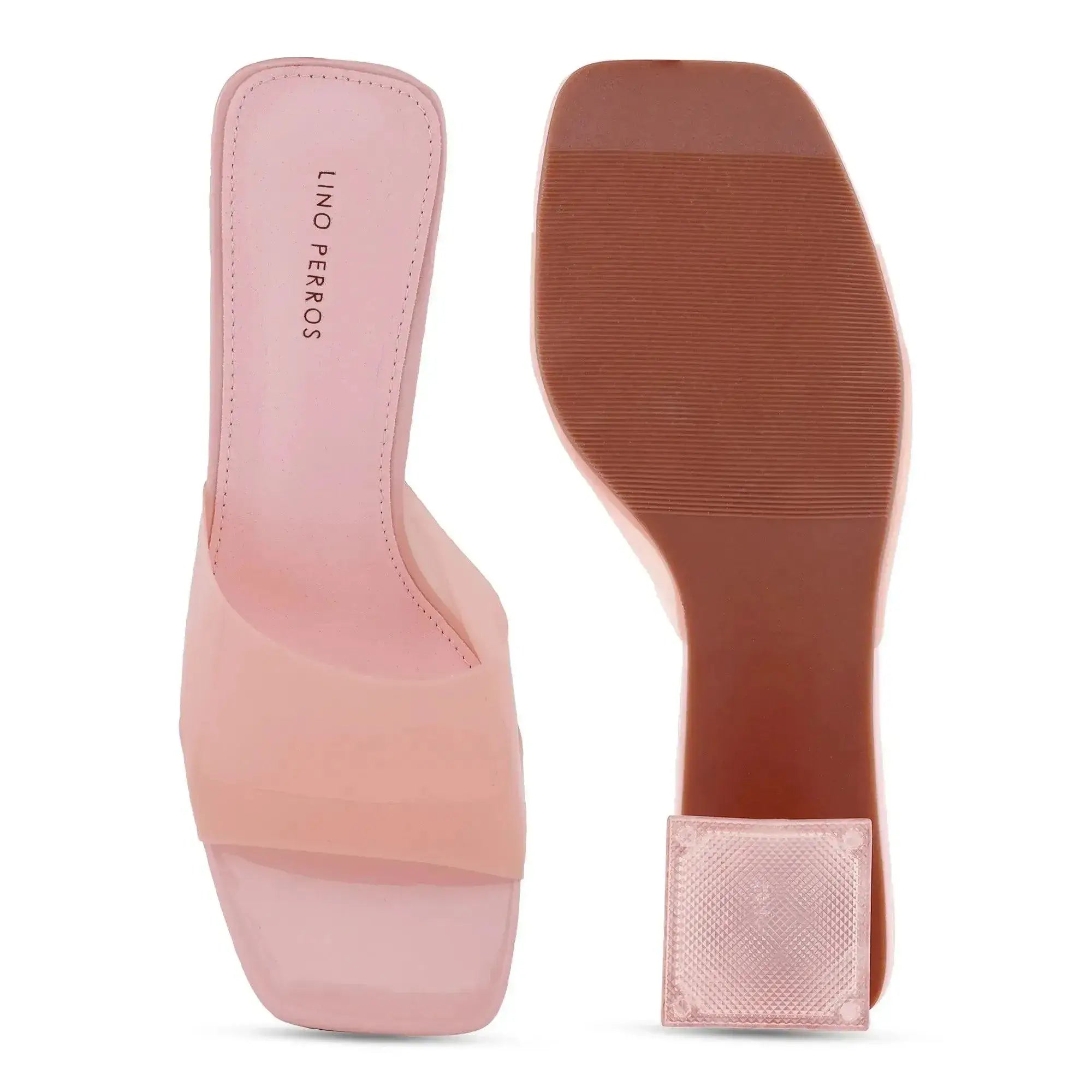 Gabbana Everyday Transparent Pink Heels - Lino Perros
