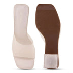 Gabbana Everyday Transparent Off White Heels - Lino Perros