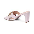 Gabbana Flower Heel Off White Sandal - Lino Perros