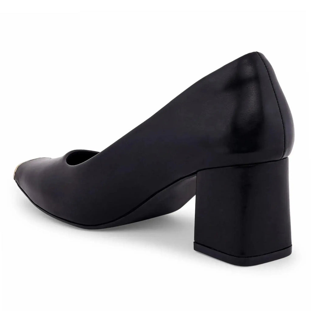 Gabbana Jet Black Toe Pumps - Lino Perros