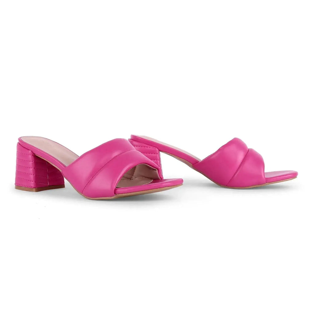 Gabbana Quilted Block Heels - Lino Perros