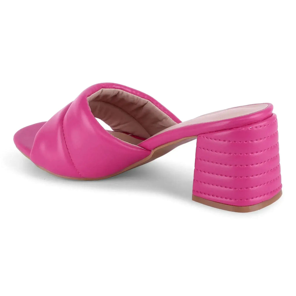 Gabbana Quilted Block Heels - Lino Perros