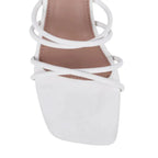 Gabbana Resort Block White Heels - Lino Perros