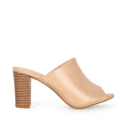 Gabbana Solid Beige Mules