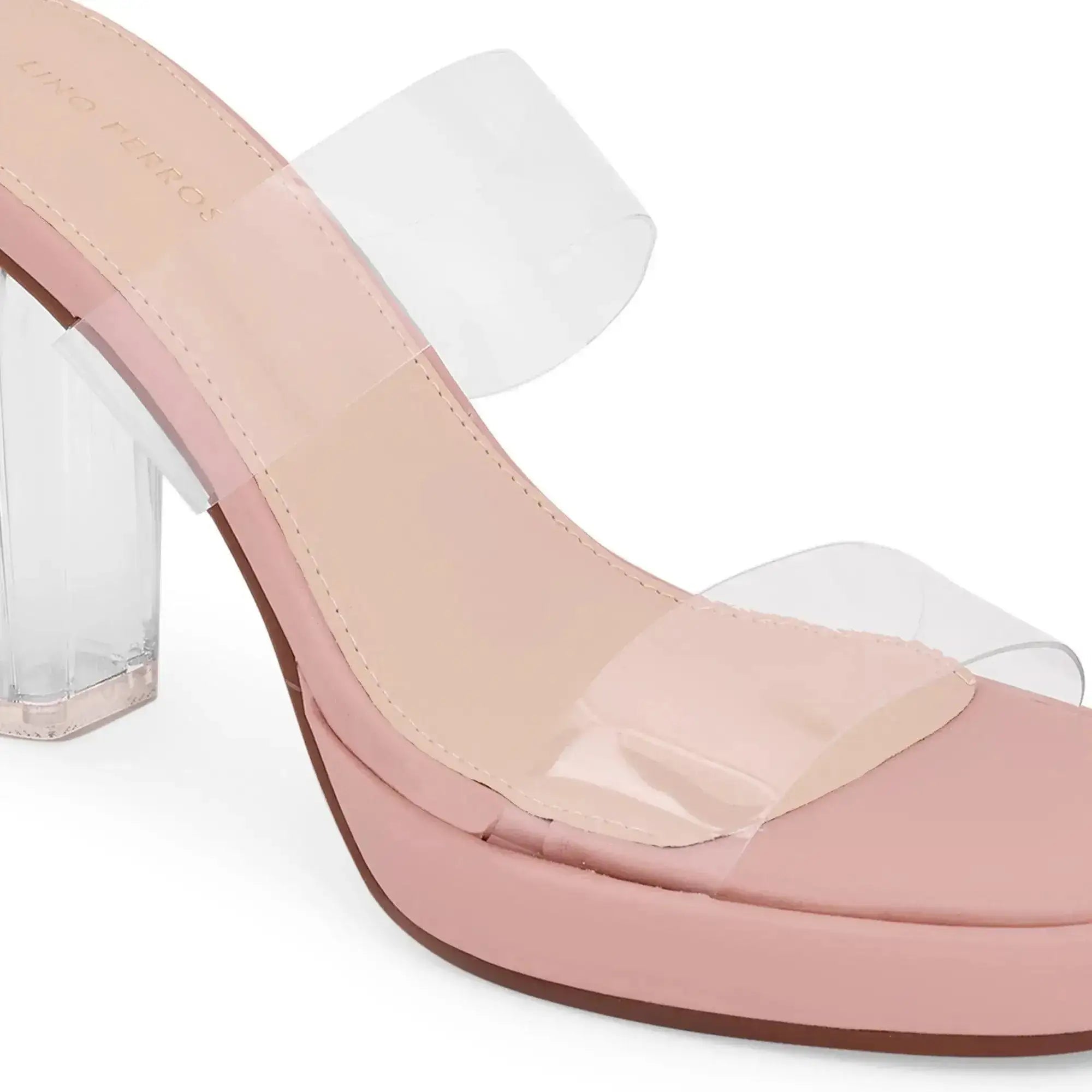 Gabbana Trendsetter Block Pink Heels - Lino Perros