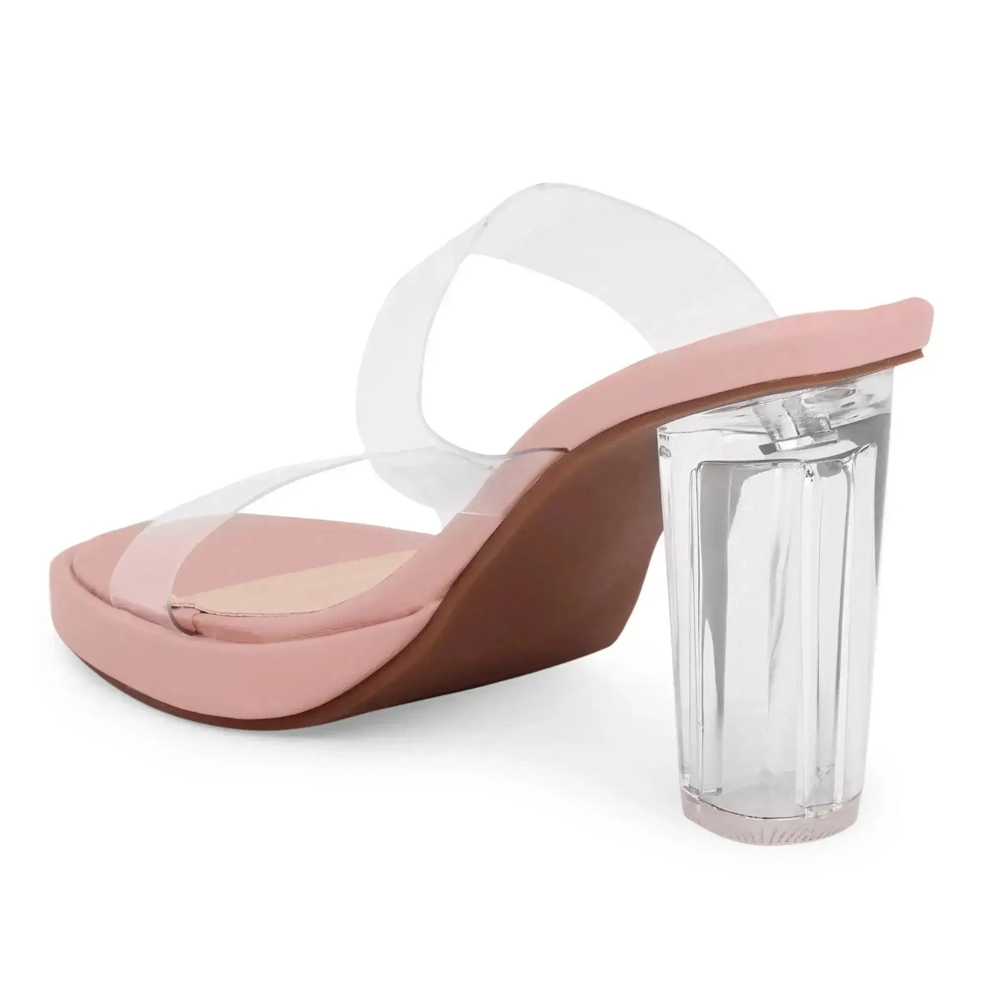 Gabbana Trendsetter Block Pink Heels - Lino Perros