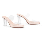 Gabbana Trendsetter Block Off White Heels - Lino Perros