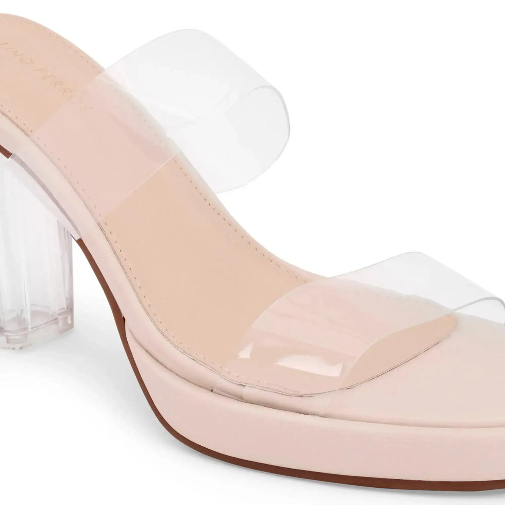 Gabbana Trendsetter Block Off White Heels - Lino Perros