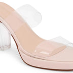 Gabbana Trendsetter Block Off White Heels - Lino Perros