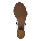 Gabbana Trendy Block White Heels - Lino Perros