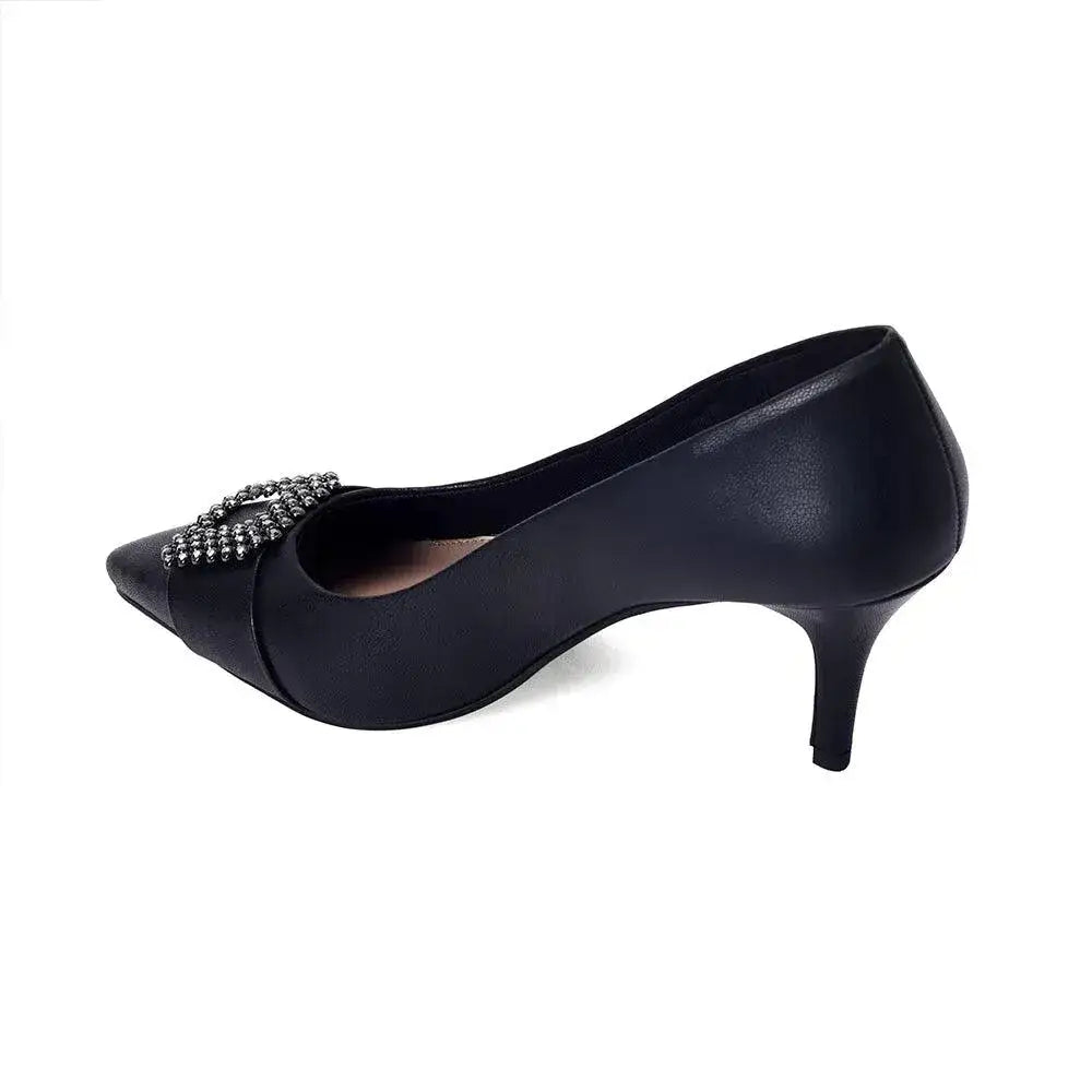 Gaga Broach Black Luminous Pumps - Lino Perros