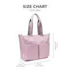 Harper Carryall Purple Tote Bag - Lino Perros