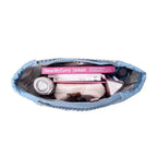 Harper Confident Hobo Blue Handbag - Lino Perros