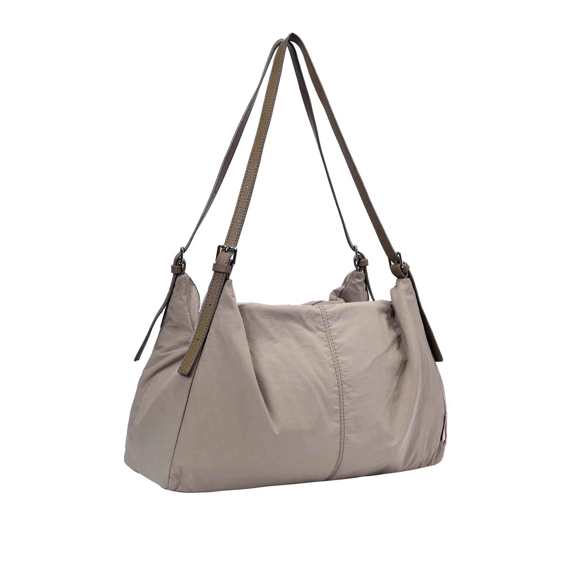 ★OVHEE★ Loeb Nylon Hobo Bag Beige P00000RR Designer fashion, Seoul-fully created | W Concept