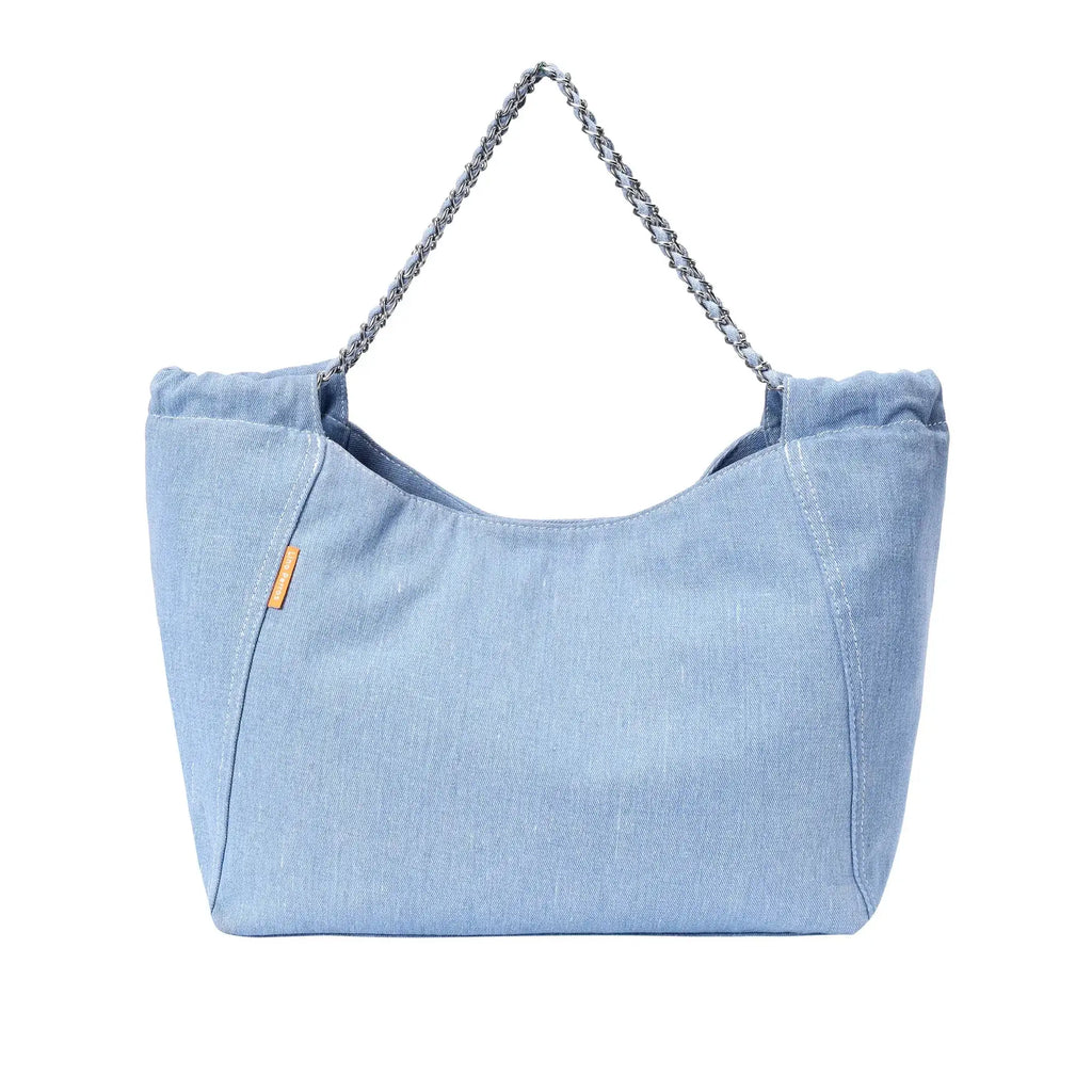 Harper Confident Hobo Blue Handbag - Lino Perros
