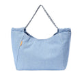 Harper Confident Hobo Blue Handbag - Lino Perros