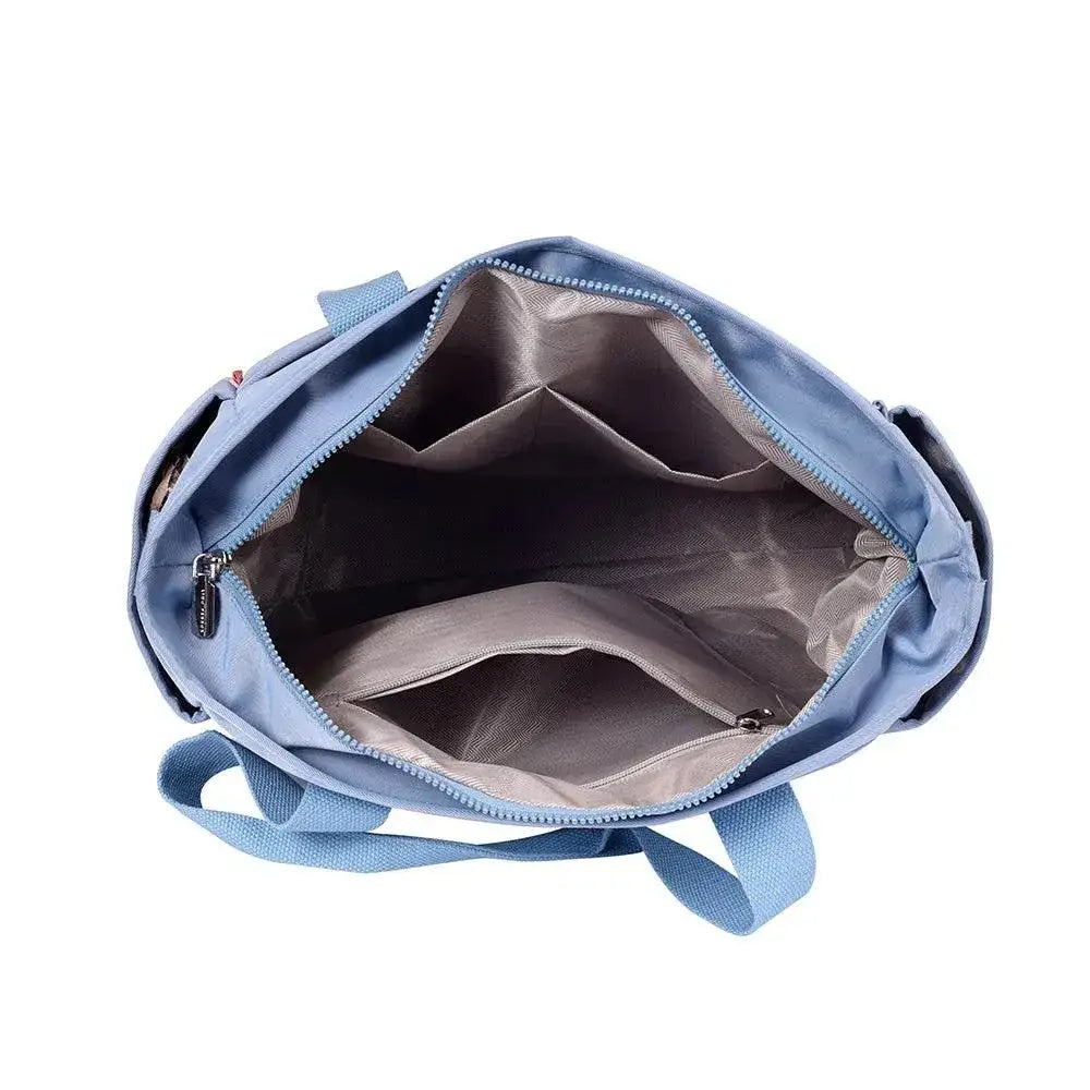 Harper Edgy Blue Tote Bag - Lino Perros